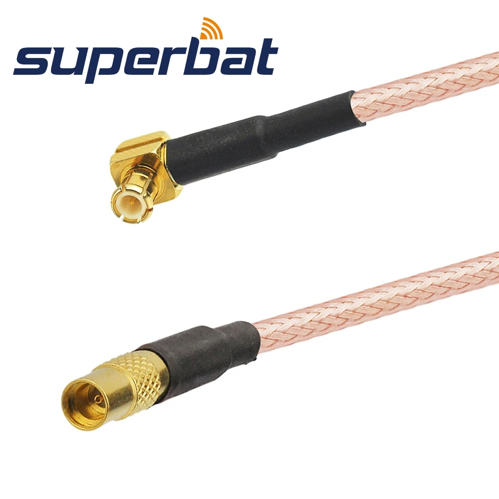 

MCX plug right angle to MMCX Jack straight pigtail cable for Ericsson W30/W35