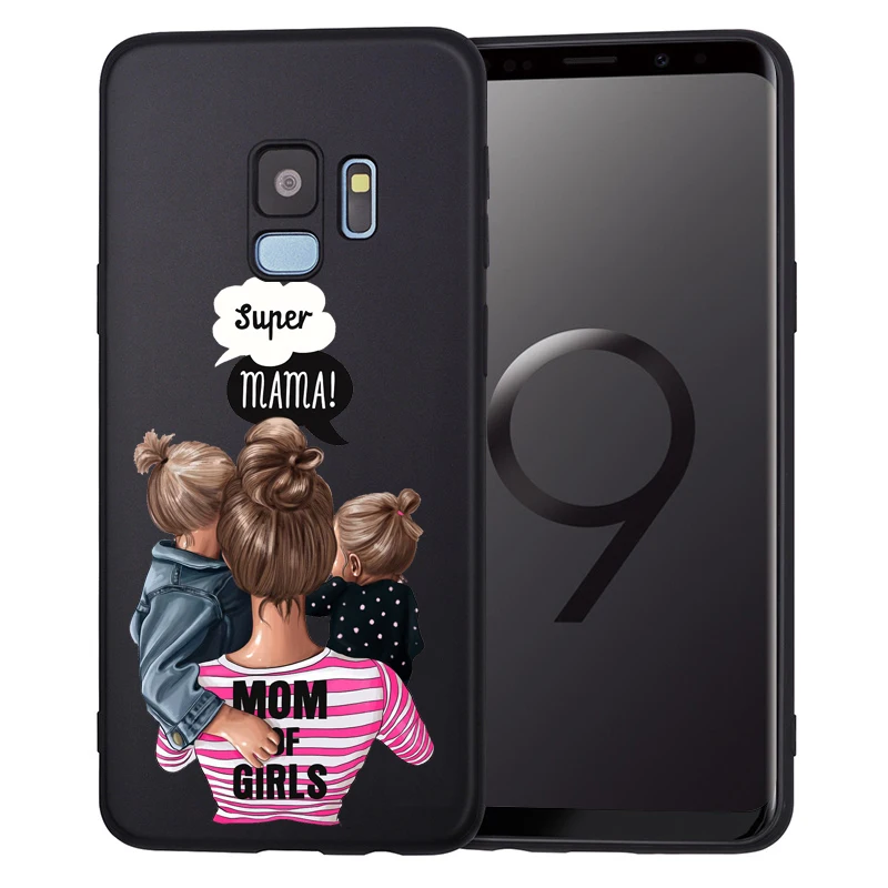 Детские Мышь I Love Mama Мышь супер для мам и дочек, чехол для телефона для samsung Galaxy S9 S8 S10 плюс S7 S6 край S10 Lite Note9 8 Семья чехол Etui