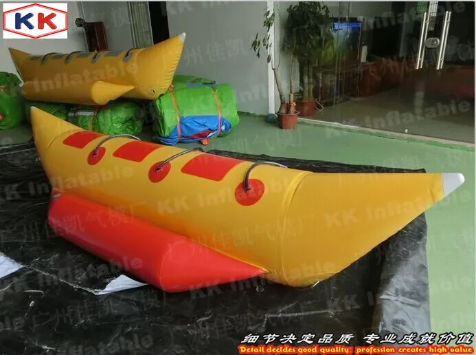 3 player inflatable water fly ski tube banana boat for sport game