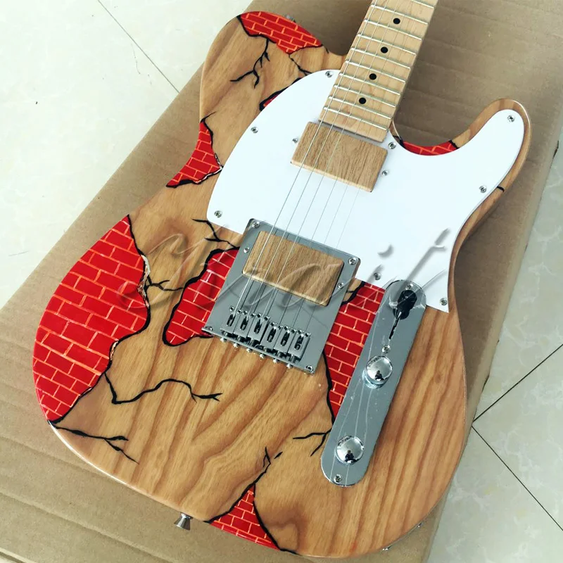 Krait Factory Telecaster Электрогитара 6 струнная гитара из ясеня