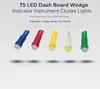 20PCS/LOT W1.2W Socket T5 LED 12V Car Auto Side Wedge Gauge Dashboard Gauge Instrument Light Lamp Bulb Ice Blue Red Green Yellow ► Photo 2/6