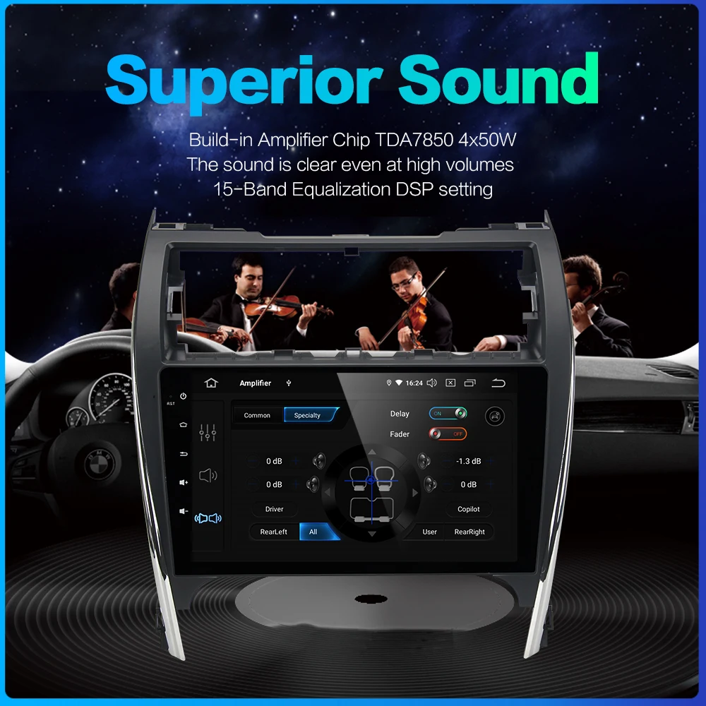 Cheap Dasaita 10.2" IPS Car Android 9.0 1 din Player for Toyota Camry 2012 2013 2014 USA & Mid-east version GPS 64GB ROM Car Audio 4 Cheap Dasaita 10.2" IPS Car Android 9.0 1 din Player for Toyota Camry 2012 2013 2014 USA & Mid-east version GPS 64GB ROM Car Audio 4