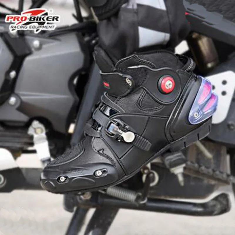 PRO-BIKER водонепроницаемые ботинки для езды на мотоцикле анти-осенние гонок