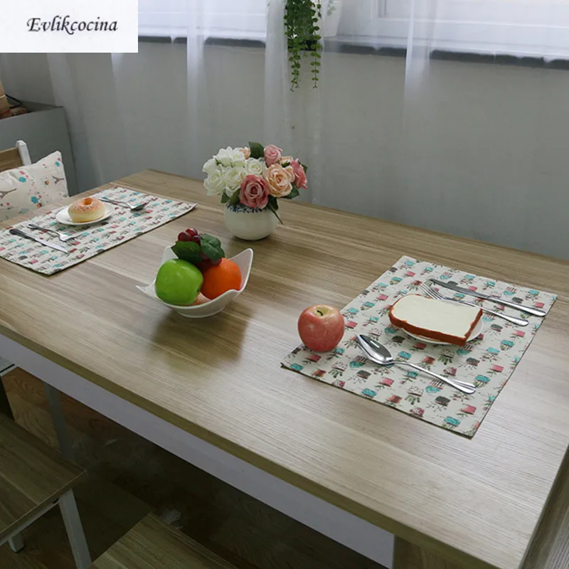 Free Shipping Flower Pots Placemat Dining Table Coaster ...
