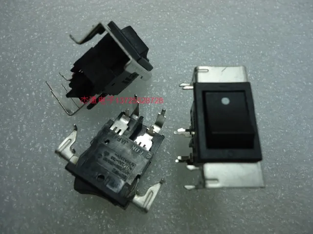 

Authentic Japanese EDK rocker switch SE-W2P2A-O1BBM (4 feet ) Side Button Switch