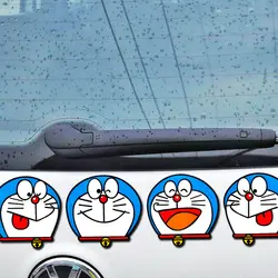 Aliauto украшение автомобиля мультфильм Стикеры Doraemon играть в наклейка Бейсбол для hyundai акцент I30 I35 Santa Fe Solaris Elantra Запчасти
