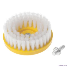 Диаметр 110 мм черная дрель мощность Скраб Чистая щетка кожа пластик деревянная мебель для типа T50