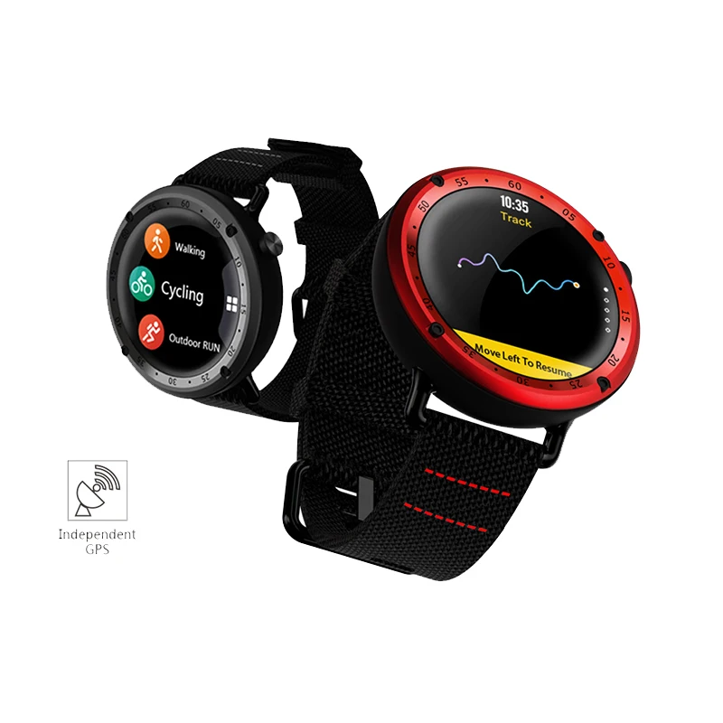 L19 Смарт часы наручные с GPS монитор сердечного ритма которые поддерживают