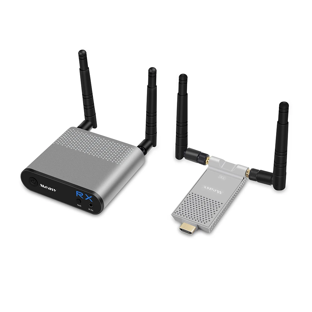 Air Mini HDMI беспроводной удлинитель 5 8 ГГц передатчик приемник 200 м/1080 футов ножки P