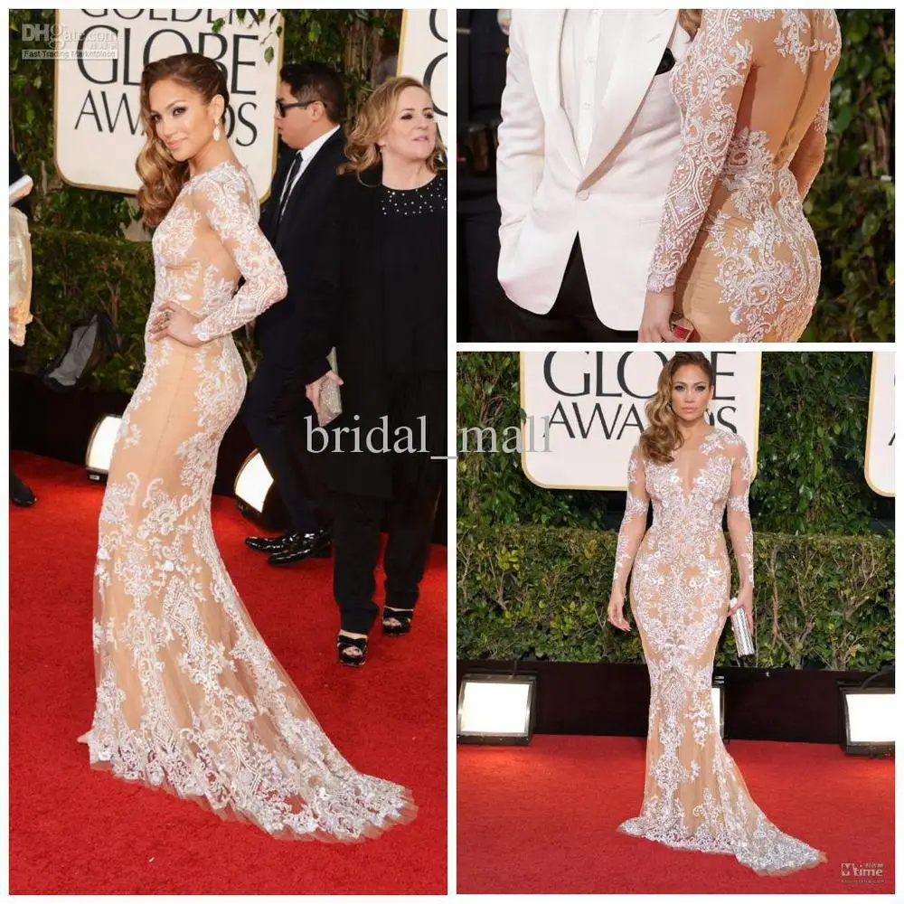 Plunging Mermaid Dresses Celebrity Trumpet Strapless White And Gold Sofia Vergara Mermaid Dress Red Carpet