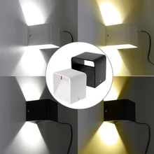 Настенный светильник светодиодный 5 Вт регулируемый интерьер спальни изголовье коридора настенный светильник