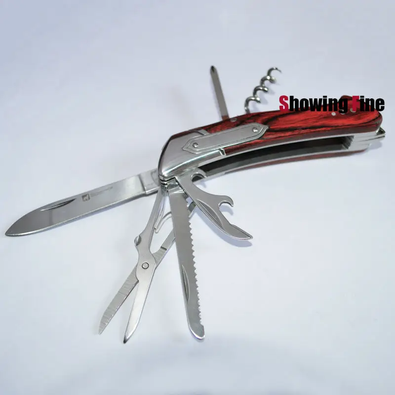 Многофункциональный нож 8 в 1. складной нож из нержавеющей стали. Практичный бар и Бытовые аксессуары