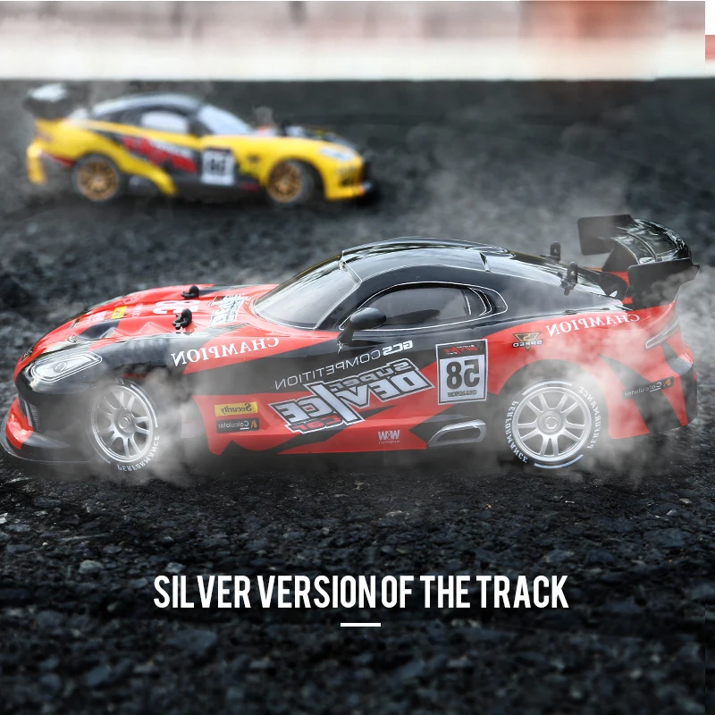 Новый Радиоуправляемый автомобиль для GTR/Dodge Viper 4WD Drift Racing Championship 2 4G внедорожный