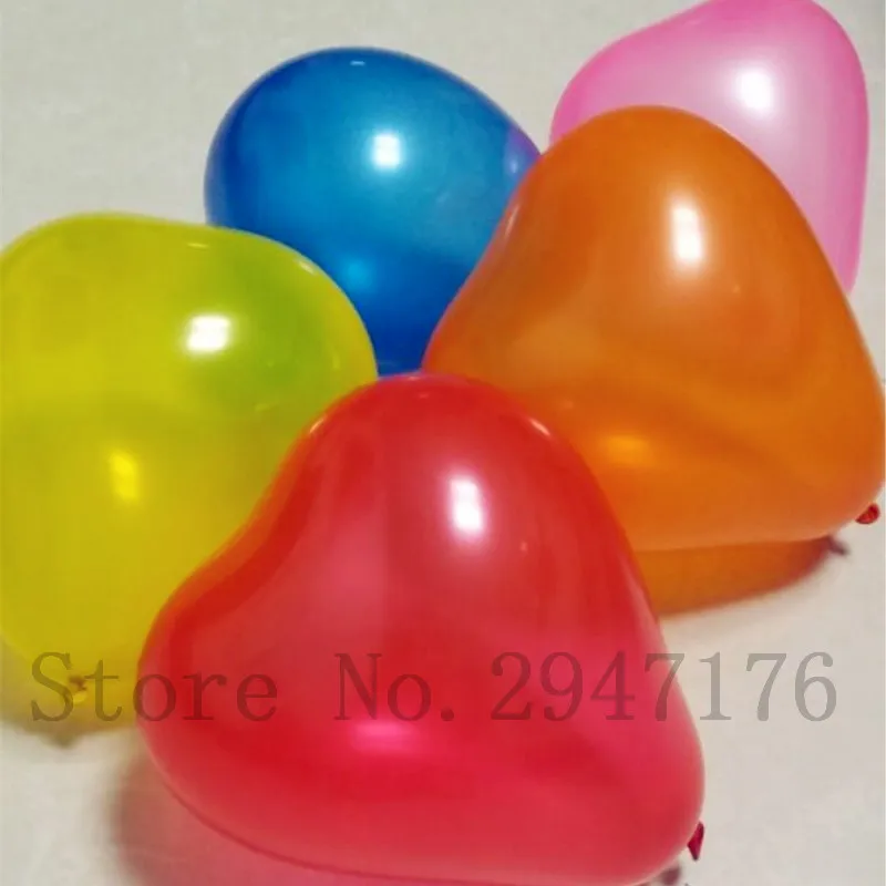 Supply air balls 5 inch heart helium latex balloons decoration wedding