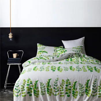 

Bedding Set Three Piece Simplicity High Quality Color Stripe Cotton Thin Summer Quilt Cover Soft Pillow Case 51*66cm