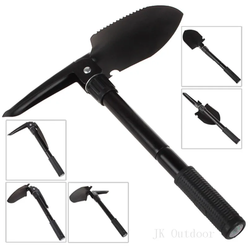 

Military Folding Multifunctional Shovel Outdoor Camping Shovel Mini Survival Trowel Tools with Snow Spade Pick Saw Multifunction