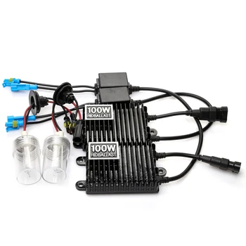 

Xenon H7 HID Kit H1 H11 H3 H8 H9 100W xenon kit For Car Headlight 4300K 5000K 6000K 8000K high power HID Ballast Car Light Bulb