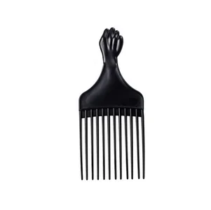 

by dhl or ems 500pcs Black Plastic Comb Super Narrow Tooth Combs No Static Lice Beard Comb Hair Styling Messager Relax Comb hot