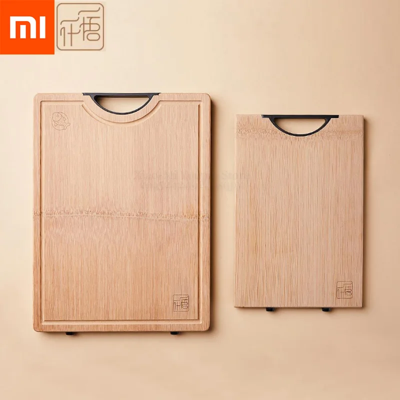 Xiaomi YIWUYISHI разделочная доска 2,6 см бамбуковая разделочная доска утолщенная противомикробная кухонная коврик для мяса