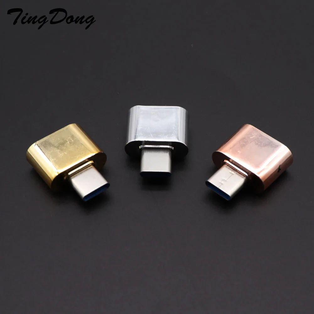 

USB 2.0 Flash Drive OTG to Type-C Cord Adapter for Samsung S9 for Huawei for Xiaomi Oneplus Phone Converter Mouse OTG Adaptor