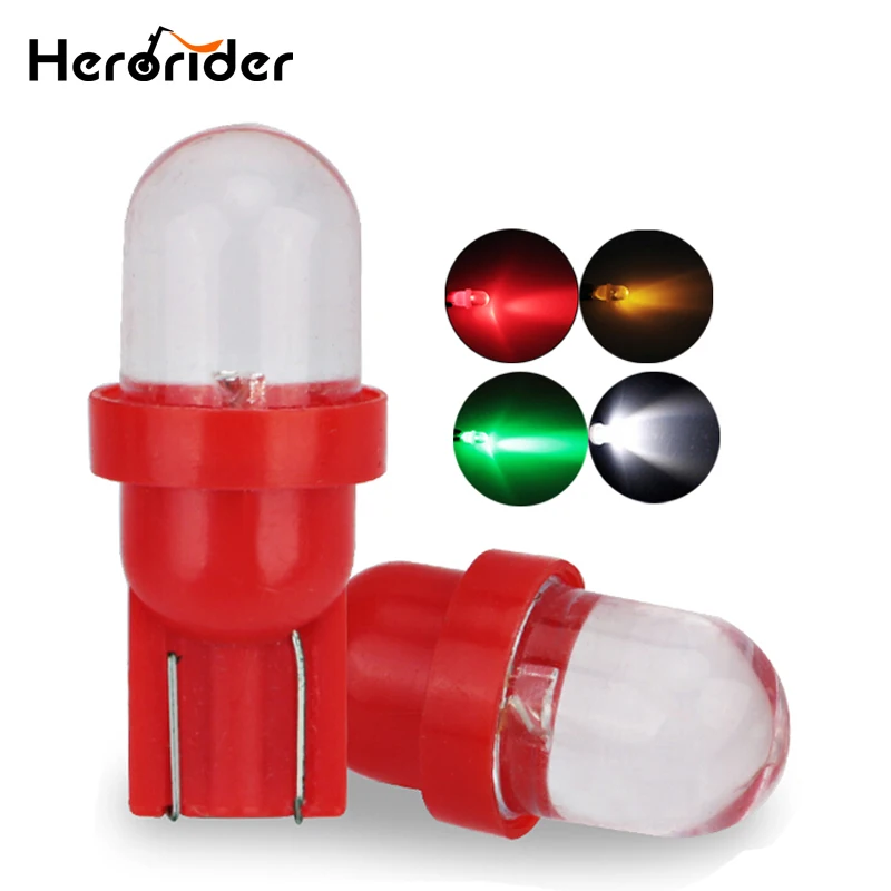 Herorider 20 шт./лот T10 W5W светодиодные лампы 168 194 501 автомобильные ксеноновые для