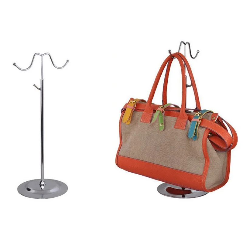 10set Double Hooks Curved Hook Light Hanging Bags Adjustable Handbag