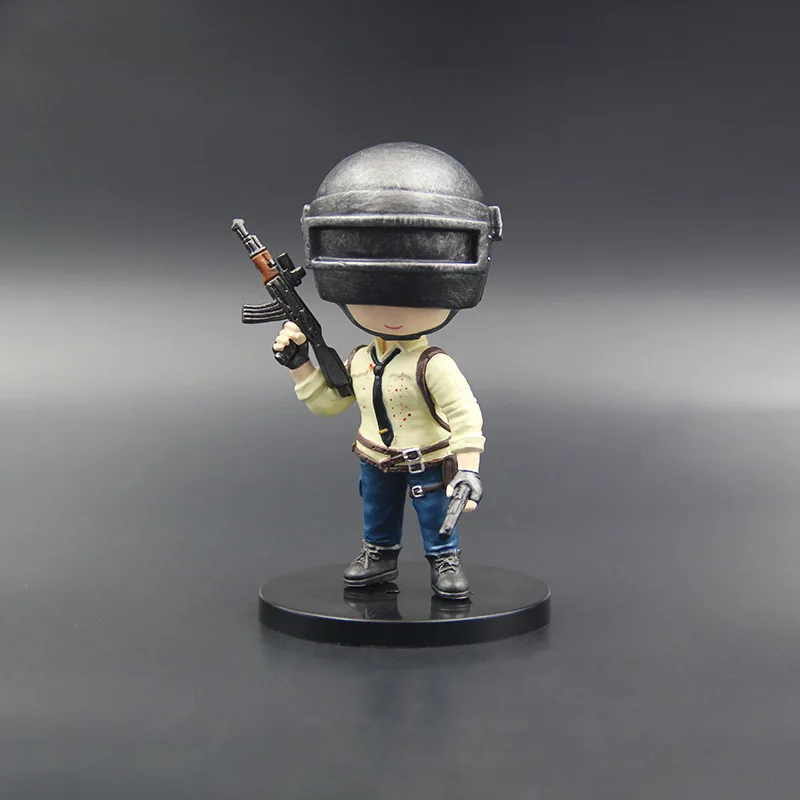  Game PUBG Q Version PVC Figures of Games Collectible Model Toys PUBG Figure Action Playerunknown's