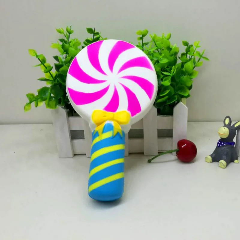 

New Squishy Children Early Education Pu Slow Rebound Toy Lollipop Novelty Funny Toy