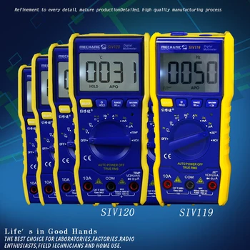 

MECHANIC automatic multimeter electrician repair mini digital display universal table SIV series