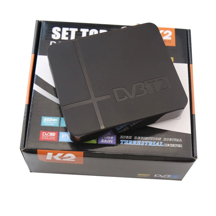 1080P HD ТВ тюнер Dvb T2 Vga коробка t2 для монитора адаптер USB2.0 приемник спутниковый