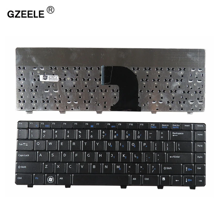 Gzeele New Us Laptop Keyboard For Dell Vostro 3300 3400 3500 V3500 V3300  V3400 P10g Black New English Keyboard - Replacement Keyboards - AliExpress