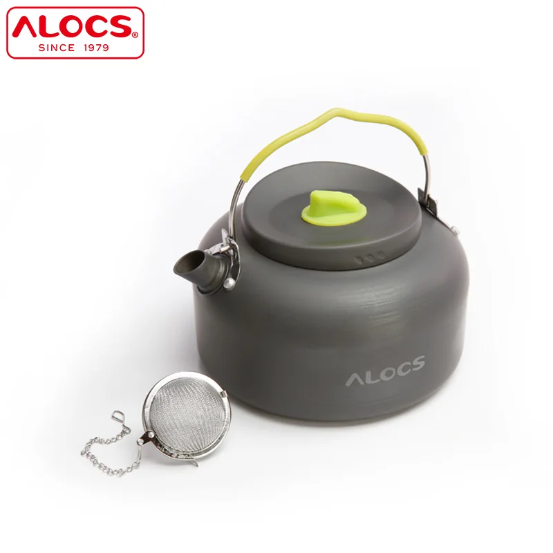 Alocs Открытый чайник Кемпинг воды горшок 1.4L 216 г CW-K06