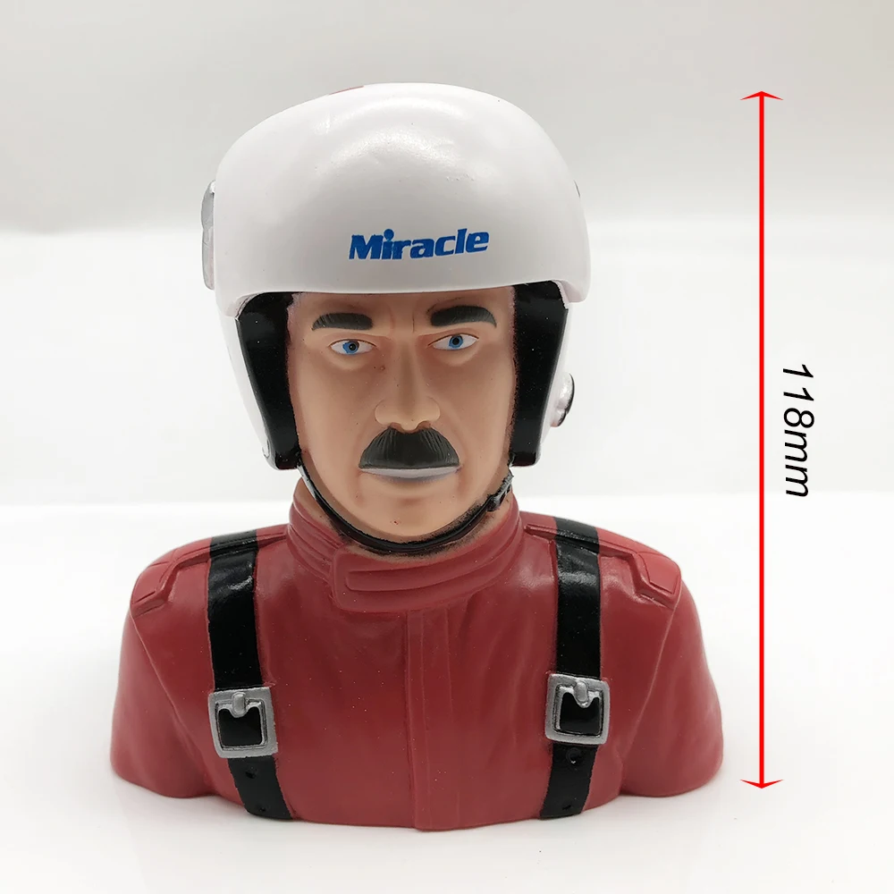 

Middle Size RC Toys 1/4 Scale Pilot Statues Pilot Portrait Toy for RC Airplane Model Parts