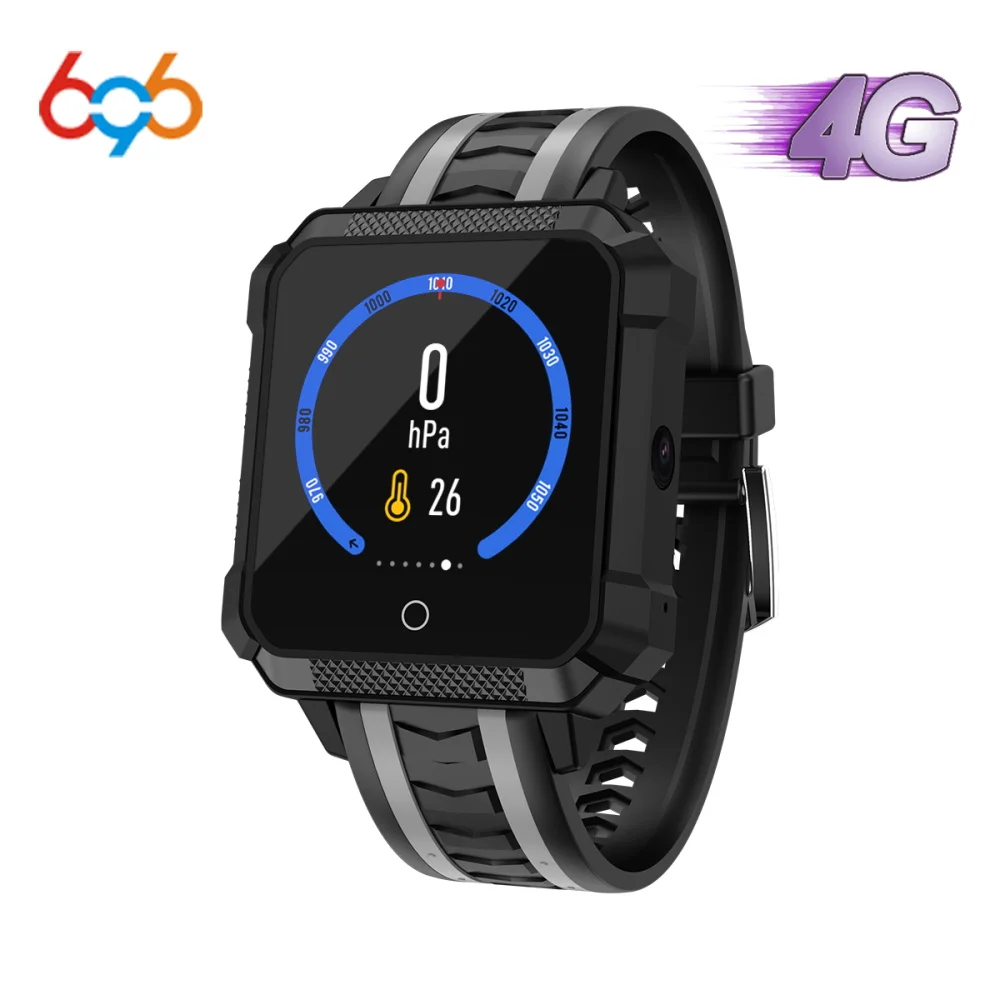 696 H7 Sports GPS Watch Android 4G Smart IP68 With Camera Blood Pressure Heart Rate Monitor Wifi Compass Smartwatch Men | Электроника