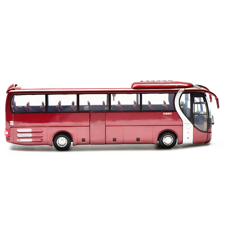 Collectible Alloy Model Gift 1:42 Scale Yutong ZK6120R41 MAN Lion's Star City Transit Bus Vehicle DieCast Toy Model Decoration