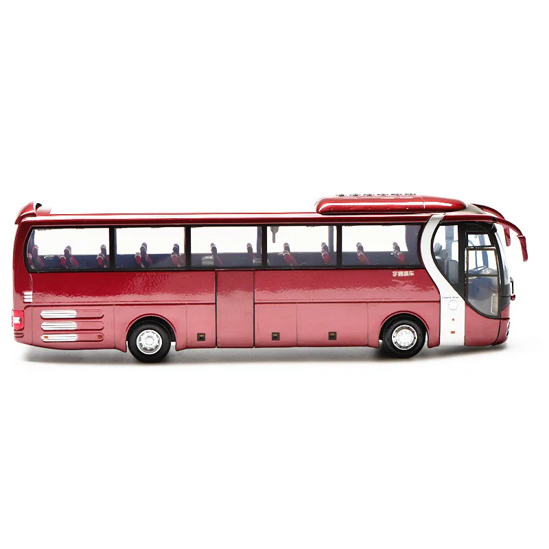 Коллекционная модель из сплава в подарок масштаб 1:42 Yutong ZK6120R41 человек Лев звезда
