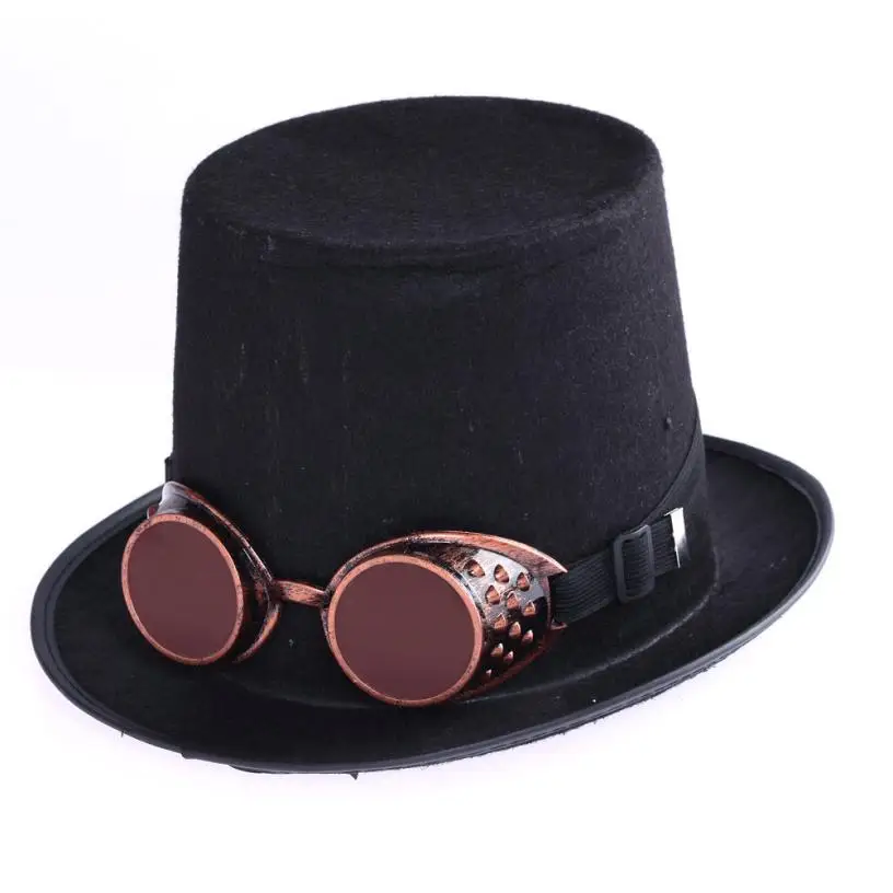 Модные мужские и женские модные SteampunkVintage стильные стимпанк очки сварочные панк очки косплей для водителя# LD