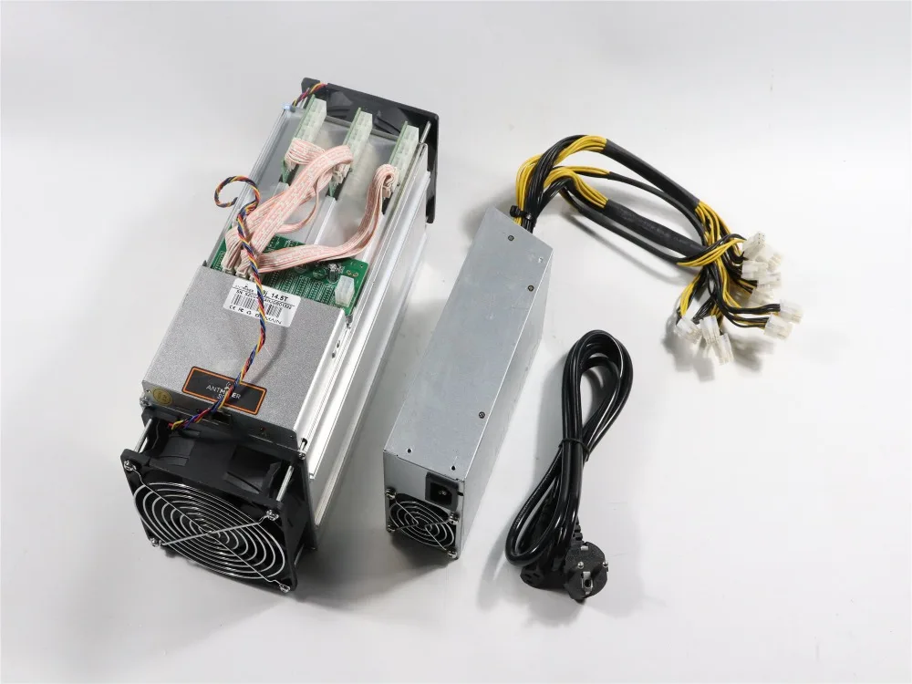 90% 95% Новый AntMiner S9j 14 5 T с официальным блоком питания BTC BCH Майнер лучше чем S9 S9i 13 14T