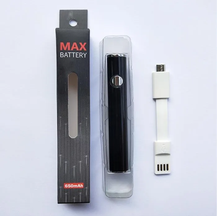 Max Preheat Battery 650mAh Variable Voltage Bottom Charge 510 Battery For Thick Oil Vaporizer Pen Cartridges Max Preheat Battery 650mAh Variable Voltage Bottom Charge 510 Battery For Thick Oil Vaporizer Pen Cartridges