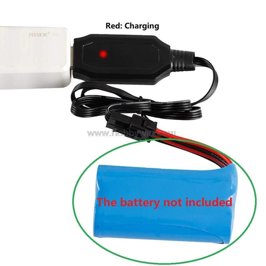 2S 2*3 7 В LiPO USB зарядное устройство кабель штекер для модели RC багги автомобиль