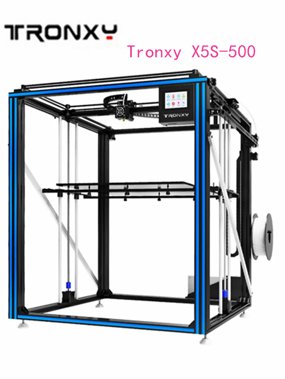 Новинка Tronxy X5ST 500 3d Принтер Комплект 500x500x600 Тепловая кровать большой размер