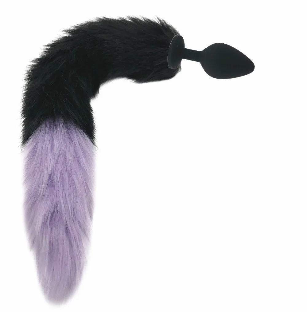 New Big Anal plug fox tail Stainless steel butt cat anal cosplay sex toys metal dog | Красота и здоровье