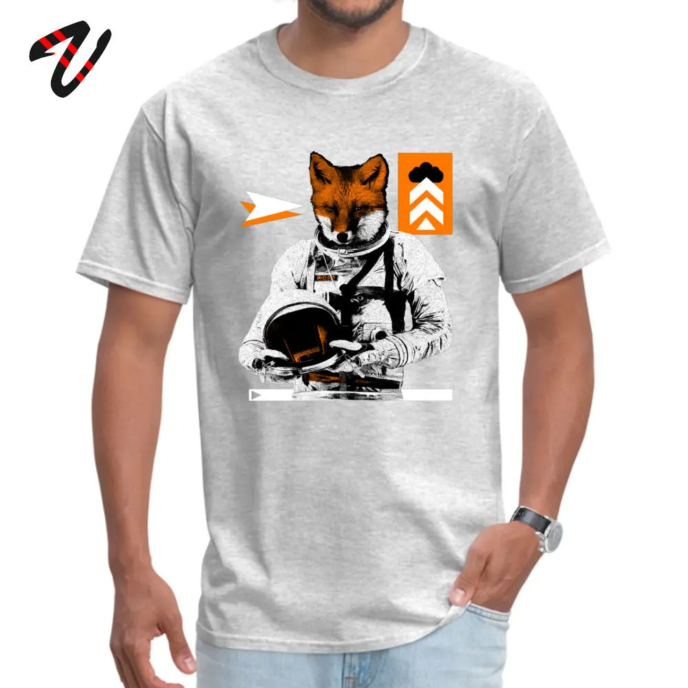 Casual The Fastest Fox T-shirts Rife VALENTINE DAY Short Sleeve Round Collar Tees Cotton Fabric Men 3D Printed Sweatshirts The Fastest Fox 6392 grey