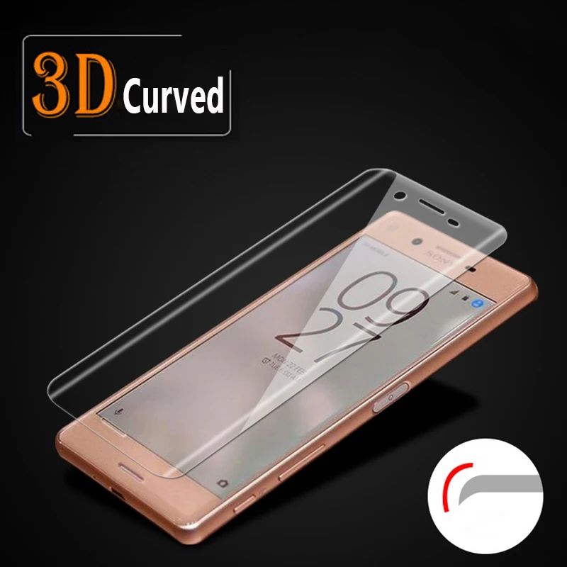 

For Xperia X Performance 3D Full Screen Coverage Tempered Glass For Sony Xperia XA Screen Protector Full Covered Protective Film