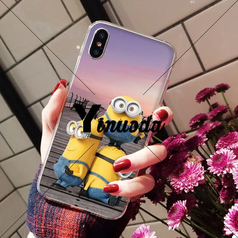 Yinuoda милый чехол для Apple iPhone 8 7 6 6S Plus X XS MAX 5 5S SE XR оптовая цена|Чехлы-накладки| |