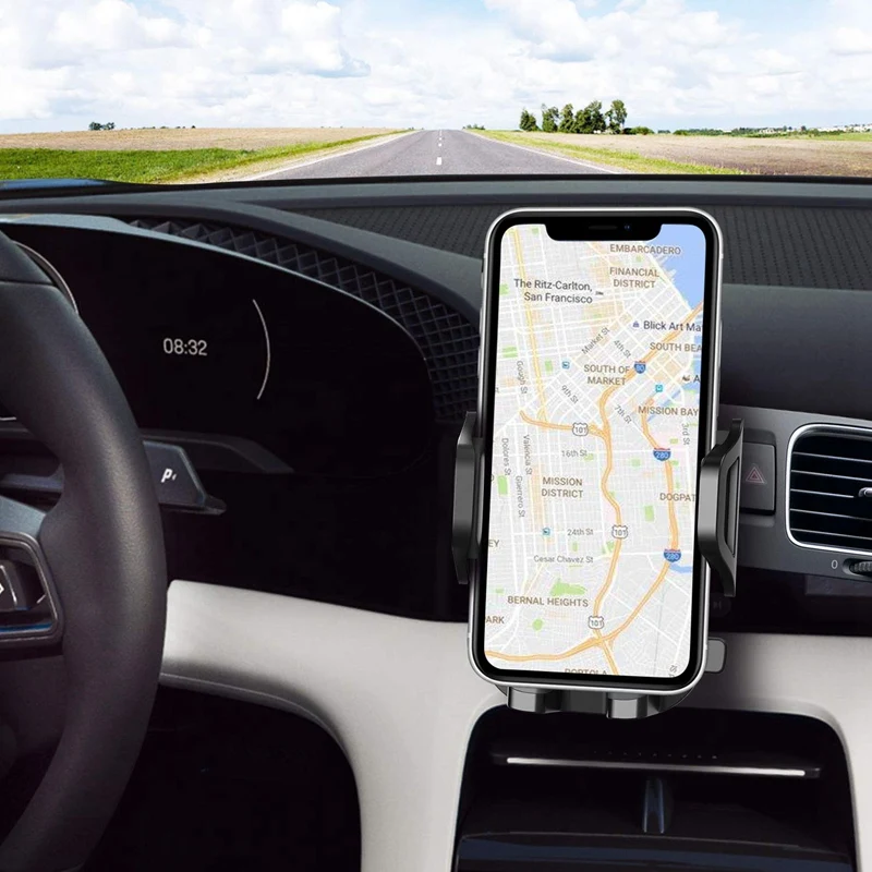Крепление для телефона на вентиляционное отверстие автомобиля регулируемая и
