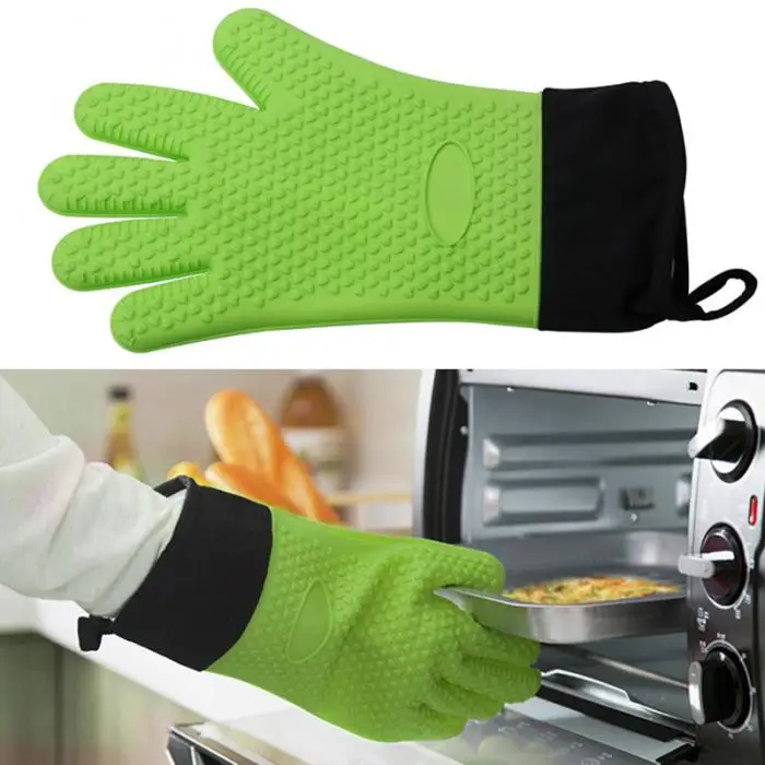 1 пара силиконовых перчаток термостойкие перчатки для приготовления пищи Кухонные принадлежности DAG