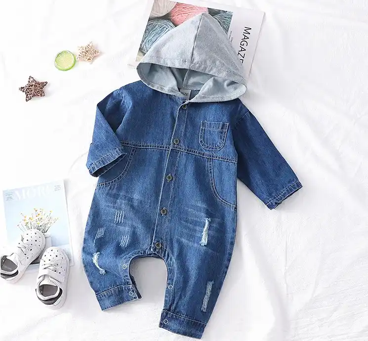 jean overalls for baby boy