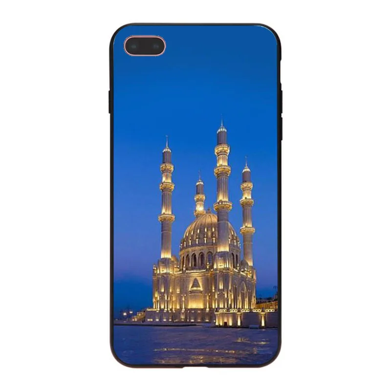 MaiYaCa мусульманская мечеть здание красочный стиль дизайн сотовый Чехол для телефона для iPhone 8 7 6 6S Plus X XS XR XSMax 5 5S SE Coque Shell