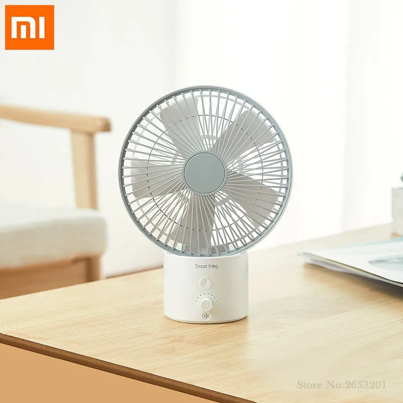 

Xiaomi USB Charging Air Circulation Fan 8Inch Low Noise Low Energy Consumption Natural Fashion Shaking Head Mode Summer Mini Fan